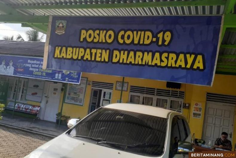 Posko Penanganan Covid-19 Dharmasraya. Foto: Eko P