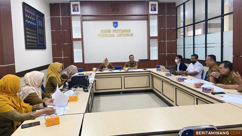 Rapat koordinasi Pemko Payakumbuh Dengan BPJS Kesehatan. Foto : Dok Diskominfo Payakumbuh