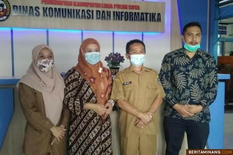 Kadis Kominfo Kabupaten Limapuluh Kota, Fery Chofa menghimbau agar semua pihak disiplin Memakai masker, Mencuci tangan pakai Sabun dan Menjaga jarak ( 3M)