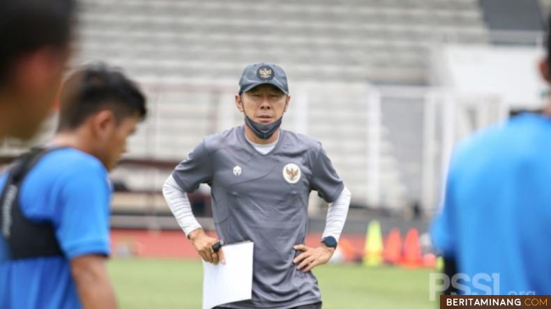 Duh, Pelatih Timnas Indonesia Shin Tae-yong. Foto: PSSI.org