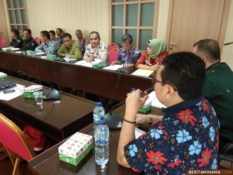 Suasana Rakor Praktisi Humas di Kantor Gubernur Sumbar. Foto Humas Sumbar