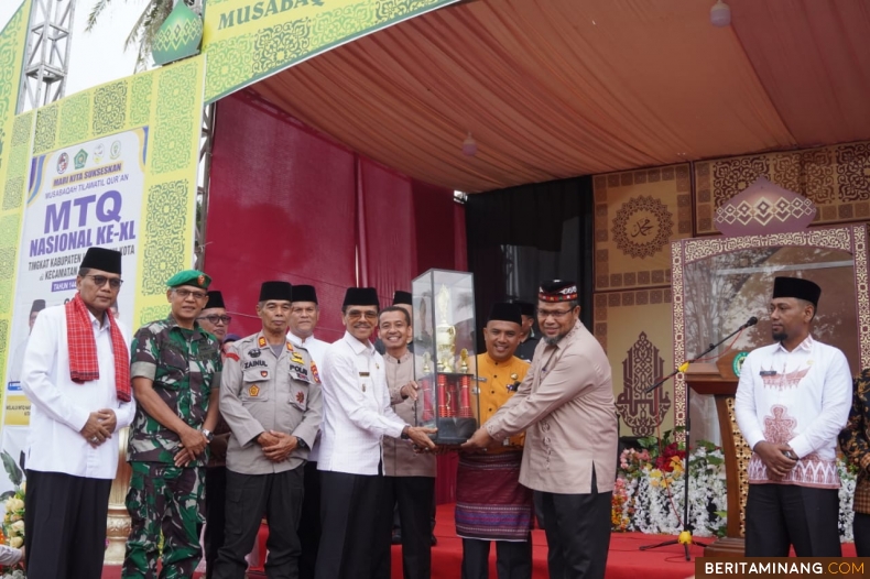 Kecamatan Payakumbuh Kembali Juara Umum, MTQ ke-40 Lima Puluh Kota Berakhir