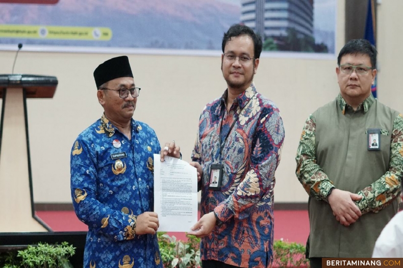 Kota Payakumbuh Raih Predikat Istimewa Dari KPK RI Sebagai Kota Percontohan Anti Korupsi 2024