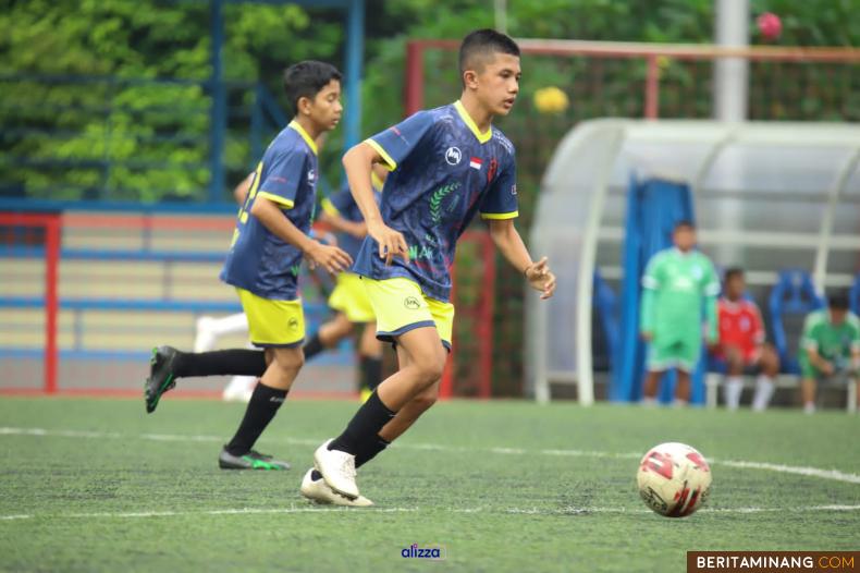 Muhammad Arel Dari  Batu Balang Ikuti  Kejurnas Sepakbola Pelajar FOSBI