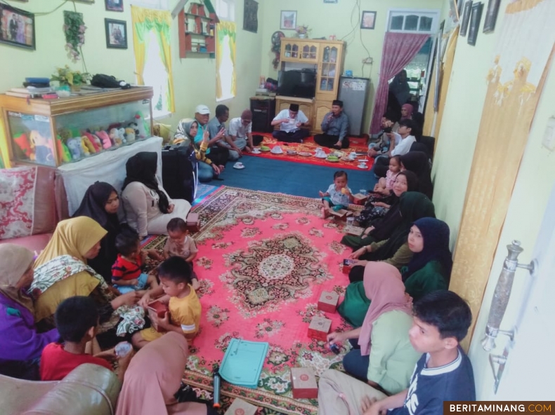 Suasana tatap muka Pasangan Calon (Paslon) Drs Nasrul Naga - Drs Eri Dt Majo Endah (Naga-Ri).