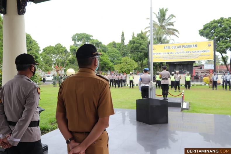 Operasi Lilin Singgalang 2020, Wako Riza Falepi Harapkan Kondusif Juga Aman Covid-19