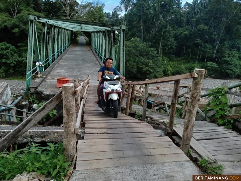 Padang Pariaman, Tahun ini Perbaikan Jembatan Lubuak Napa Dikerjakakan