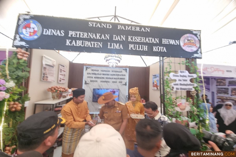 Ikuti Livestock Expo 2024 Pemkab Lima Puluh Hadirkan Ternak Unggulan dan Produk Hasil Peternakan Binaan Disnakeswan