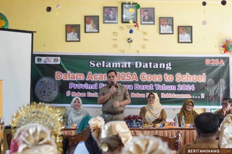 Pemkab Lima Puluh Kota Dukung Penuh Program B2SA Goes To School