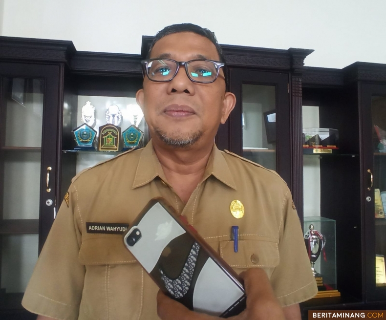 Kepala BKPSDM Lima Puluh Kota Adrian Wahyudi