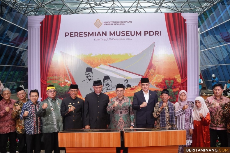 Peringatan HBN ke-76, Menteri Kebudayaan Resmikan Museum PDRI di Nagari Koto Tinggi