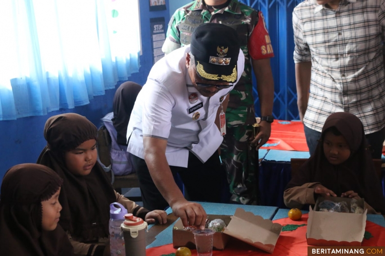 Pertama Di Sumbar,Payakumbuh Ujicoba Pelaksanaan Makan Bergizi Gratis