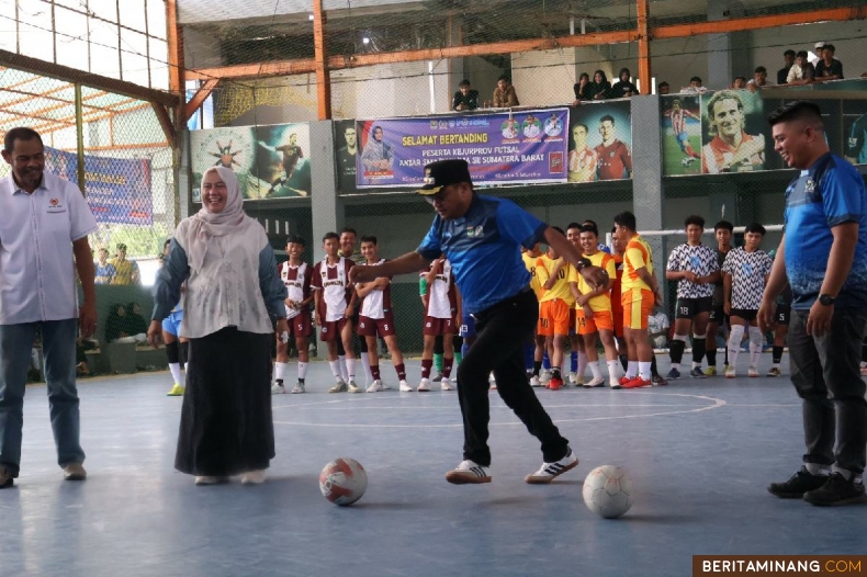 Pj Wali Kota Payakumbuh Buka Secara Resmi Kejuaraan Futsal Tingkat SMA Se Sumatera Barat