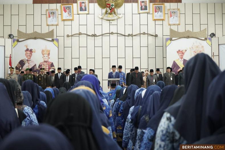 Pelaksanaannya dilakukan di Aula Sarantau Sasurambi Kantor Bupati Solok Selatan, Selasa (2/5/2023). Foto Diskominfo