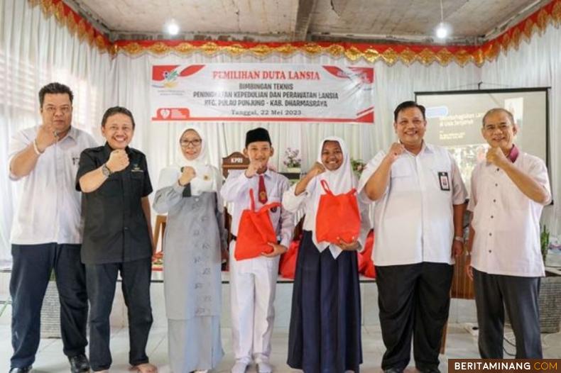 Suasana Bimbingan Teknis Peningkatan Kepedulian dan Perawatan Lansia dalam rangkaian (HLUN) ke-27 di Kabupaten Dharmasraya, Provinsi Sumatra Barat, Sabtu (27/5/2023). Foto: Kominfo Dharmasraya