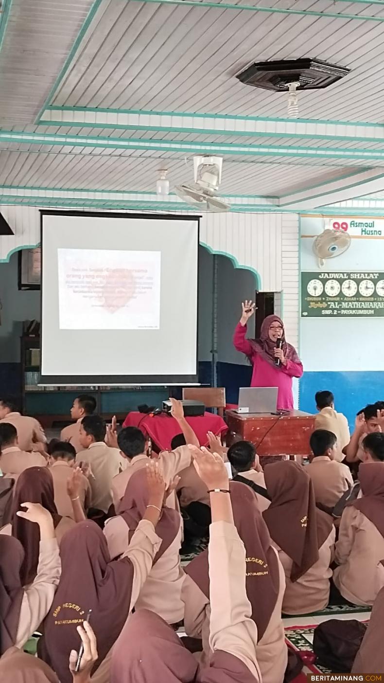 Suasana Pesantren Ramdhan di Mushalla SMPN 2 Payakumbuh. Foto : Dok Do