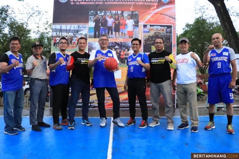 Wako Riza Buka Iven Basket Eksekutif Sumbar-Riau