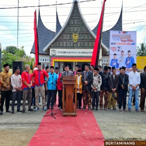 Deklarasi Dukungan, KAN Koto Nan Ompek Ajak Masyarakat Menangkan Paslon Almaisyar-Joni Hendri