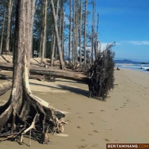 Pesona Pantai Muaro Ujuang Bantiang Tarusan Pessel, Bisa Tempat Healing Lho